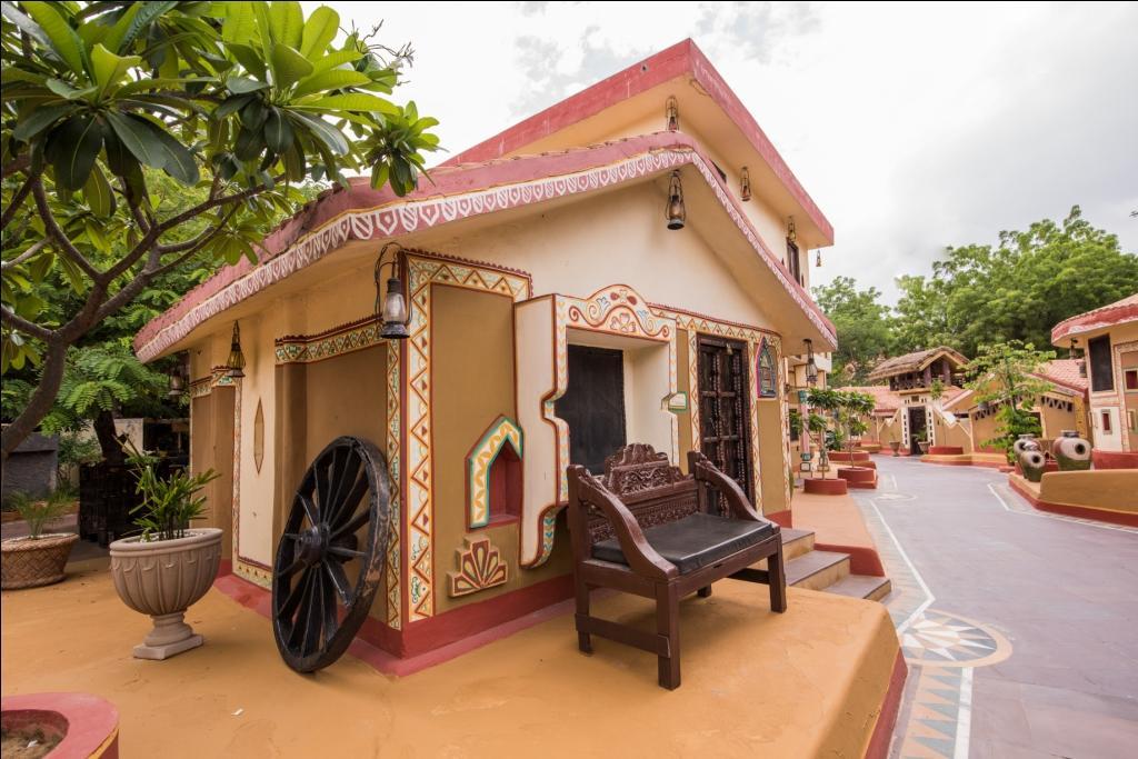 Chokhi Dhani The Ethnic 5 Jaipur Eksteriør billede