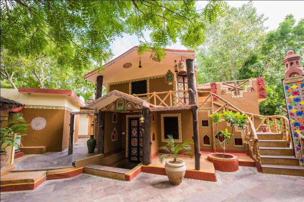 Chokhi Dhani The Ethnic 5 Jaipur Eksteriør billede