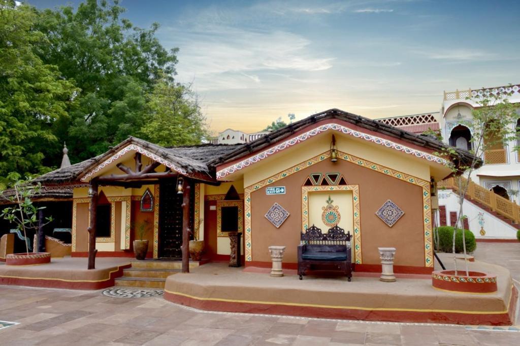 Chokhi Dhani The Ethnic 5 Jaipur Eksteriør billede